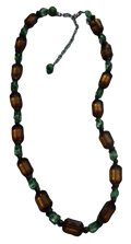 Brown and Green Necklace