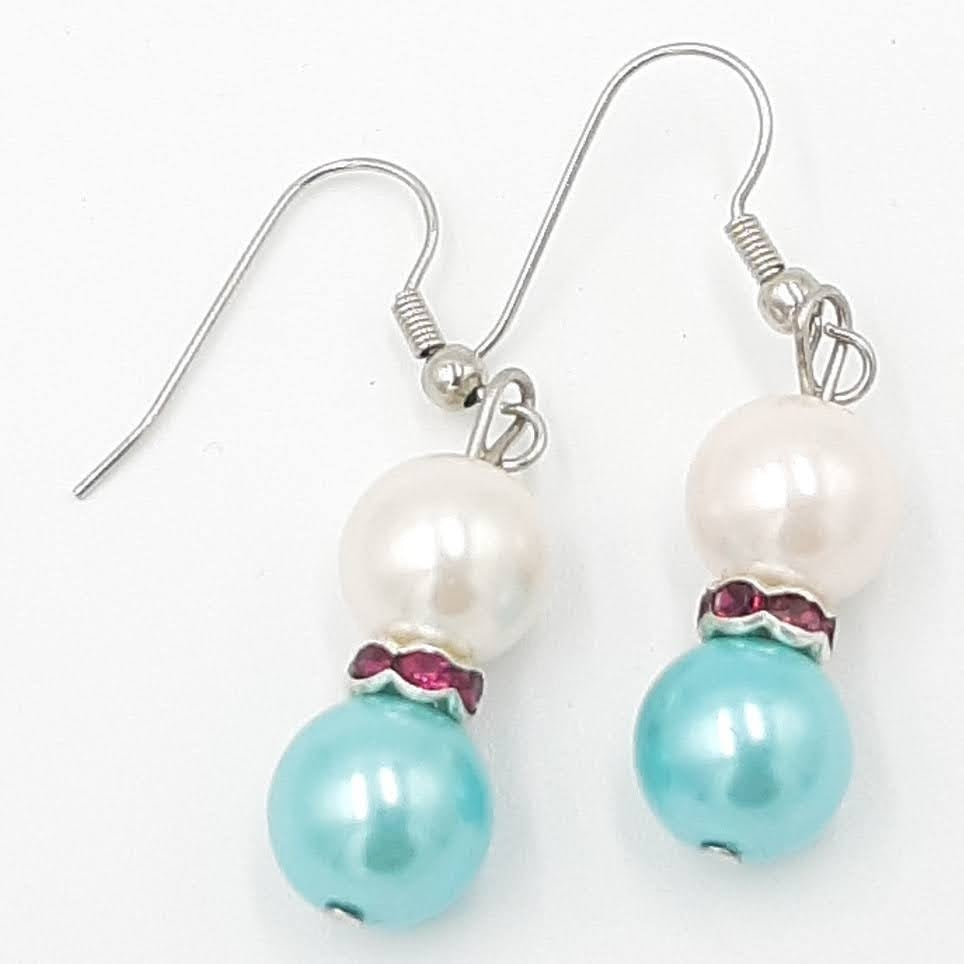 Ocean Breeze Dangly Earrings